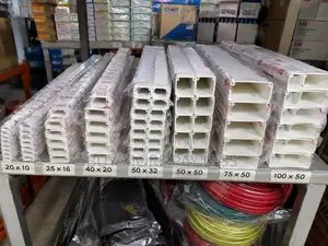 50x100 Trunking PVC Electrical Cable Trunk
