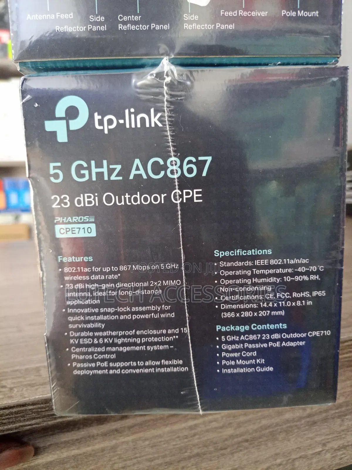 TP-Link 5GHZ AC867 23 dBi Outdoor CPE