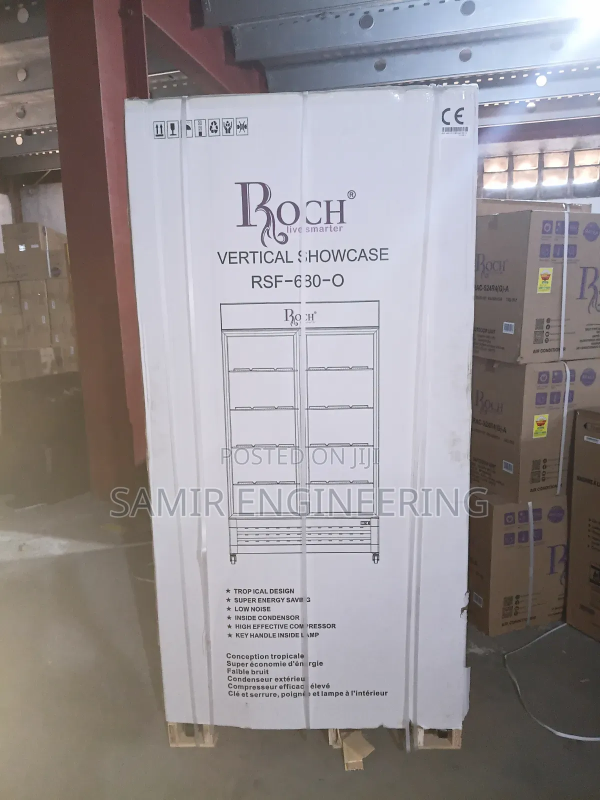The Ultimate Crystal Cooler: ROCH 550L Side-by-Side Showcase