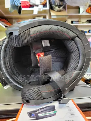 Motorcycle Helmet Flip-Up