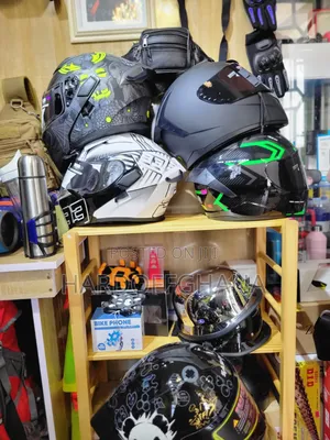 Motorcycle Helmet Flip-Up