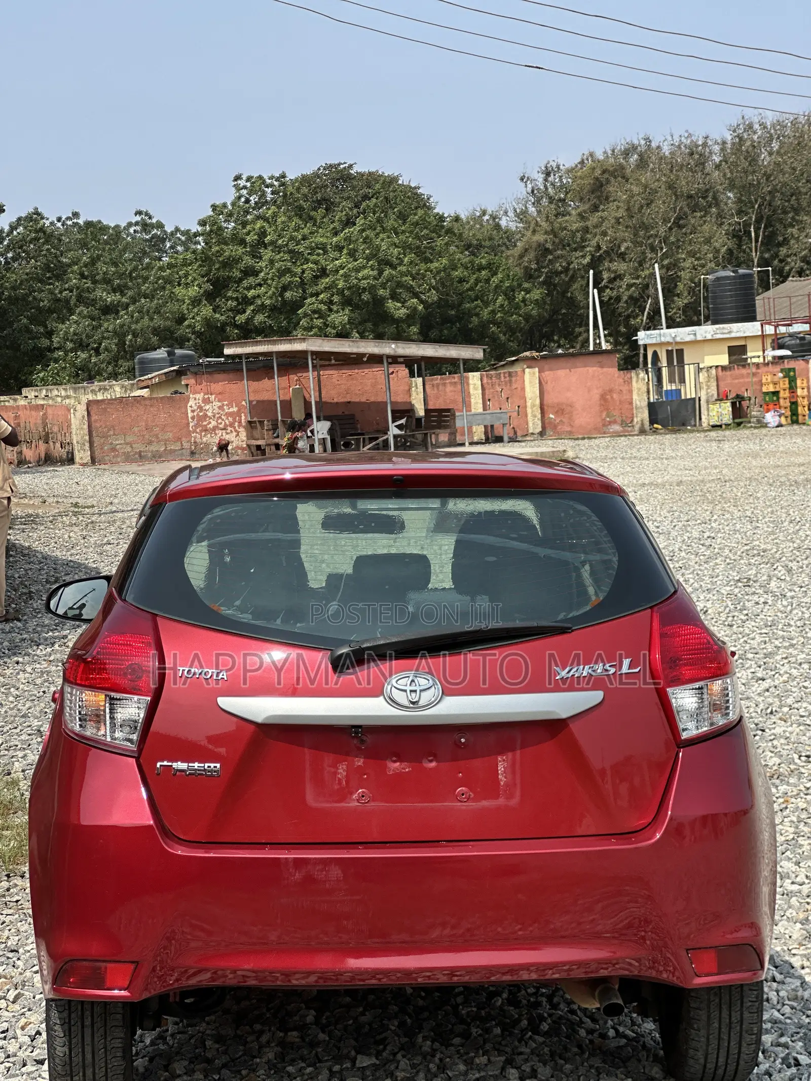Toyota Yaris L Hatchback 5dr 2016 Red