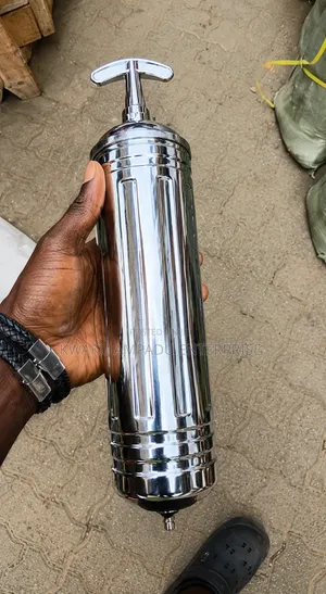 Vintage Chrome Fire Extinguisher – Pyrene Style