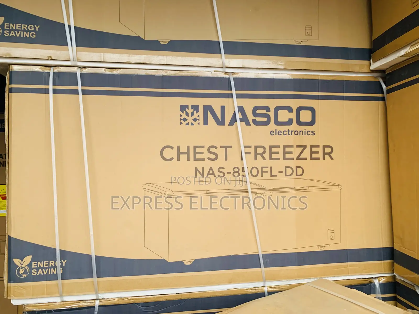 Brand New Chest Freezer Double Door NAS-850fo