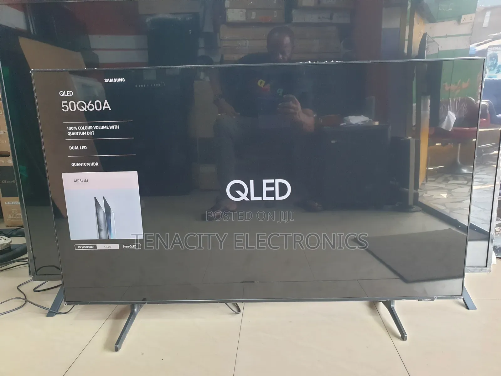 50"samsung Airslim Qled Smart Satellite TV