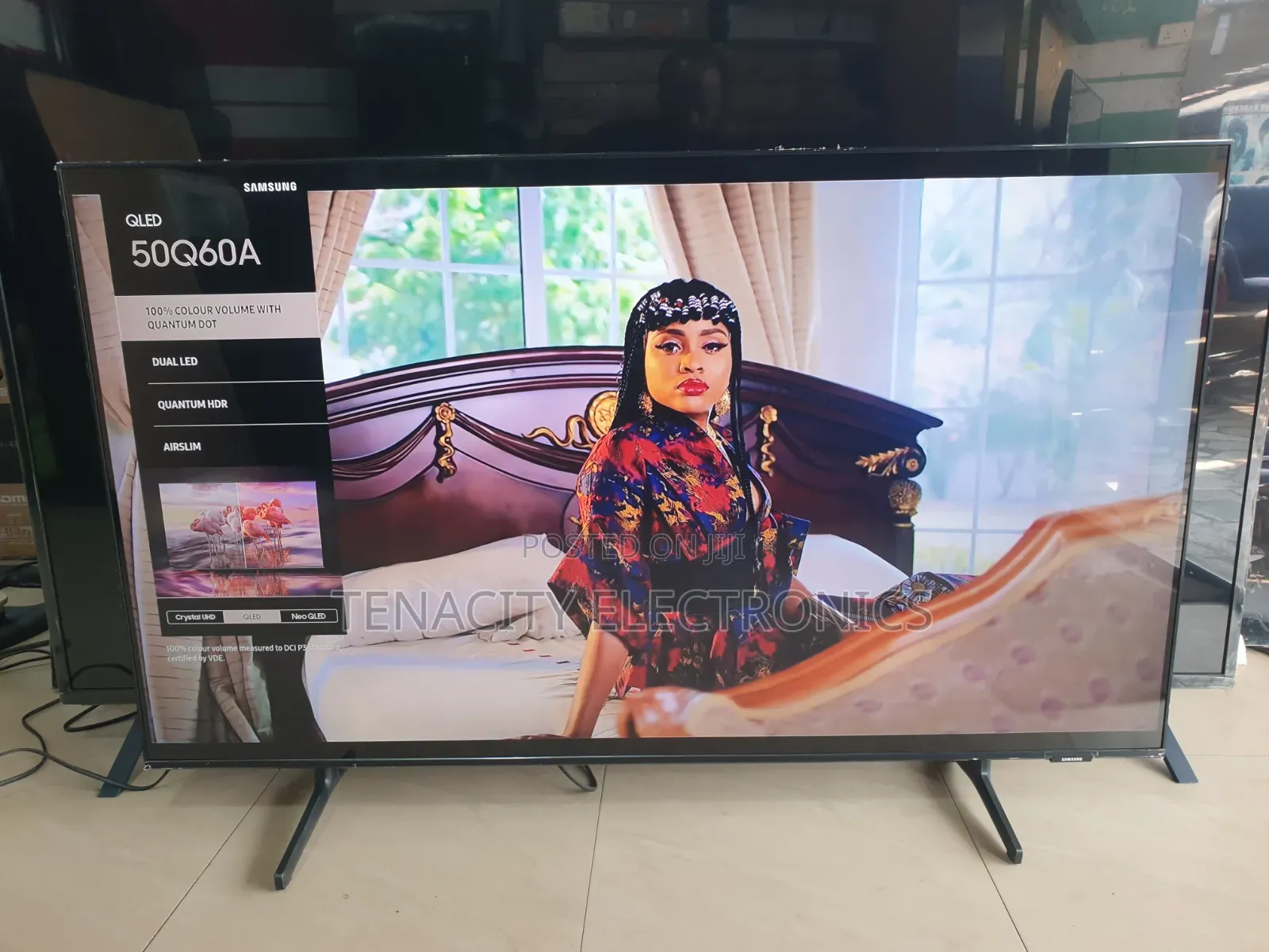50"samsung Airslim Qled Smart Satellite TV