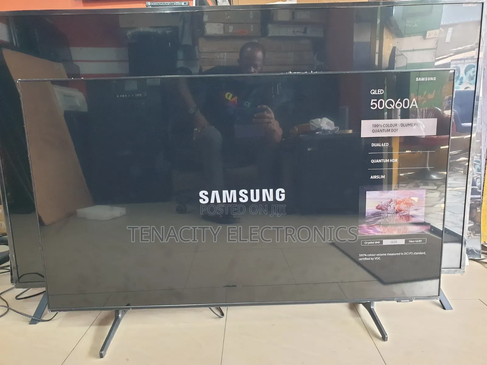 50"samsung Airslim Qled Smart Satellite TV