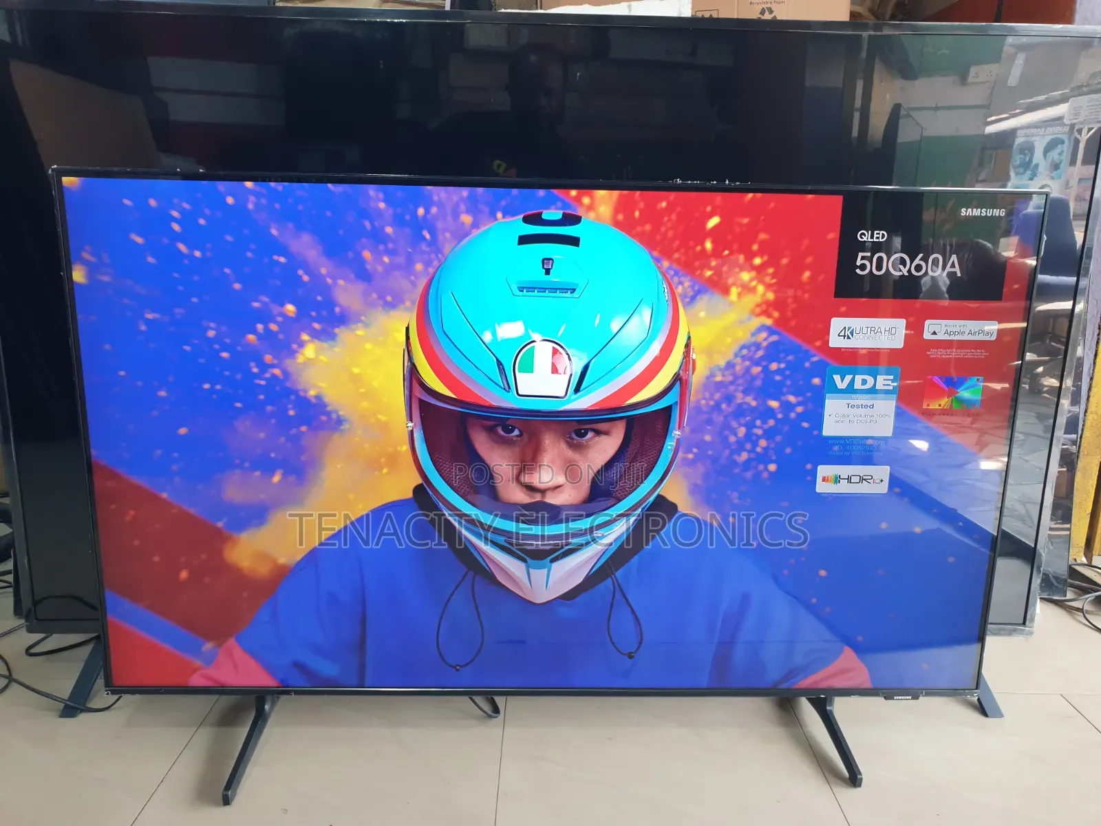 50"samsung Airslim Qled Smart Satellite TV