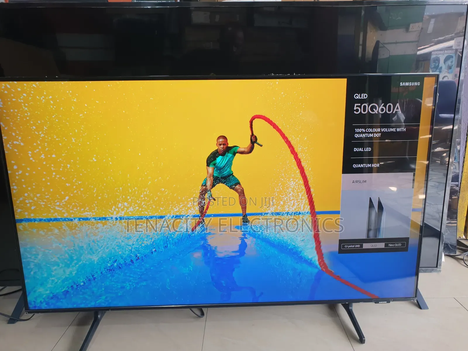 50"samsung Airslim Qled Smart Satellite TV