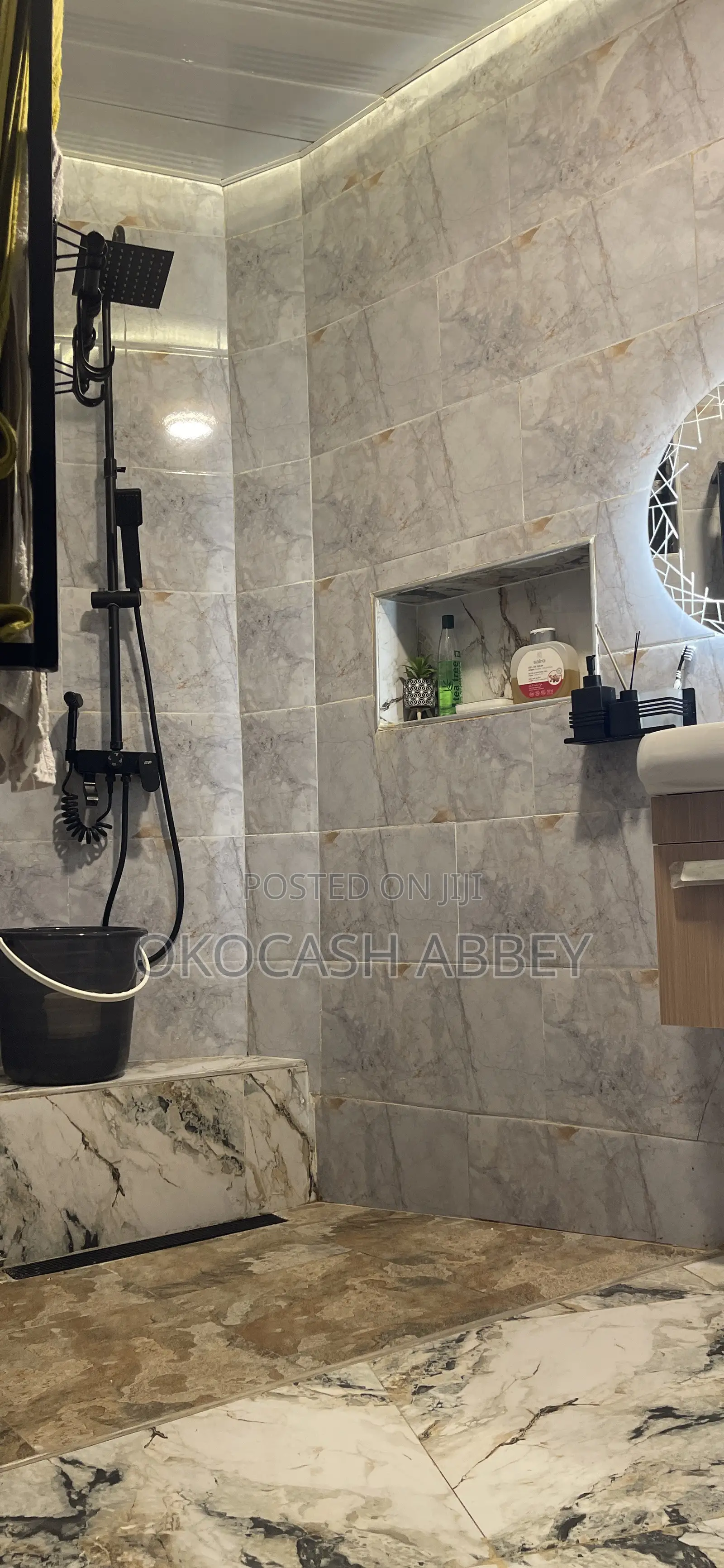 Furnished 1bdrm Apartment in Smiling Homes, North Legon for rent