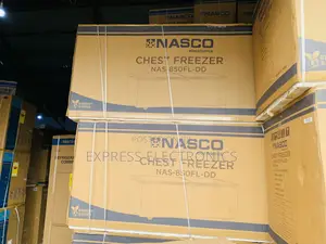 Ultra Modern Sleek NAS-850fl Chest Freezer Double Door Nasco