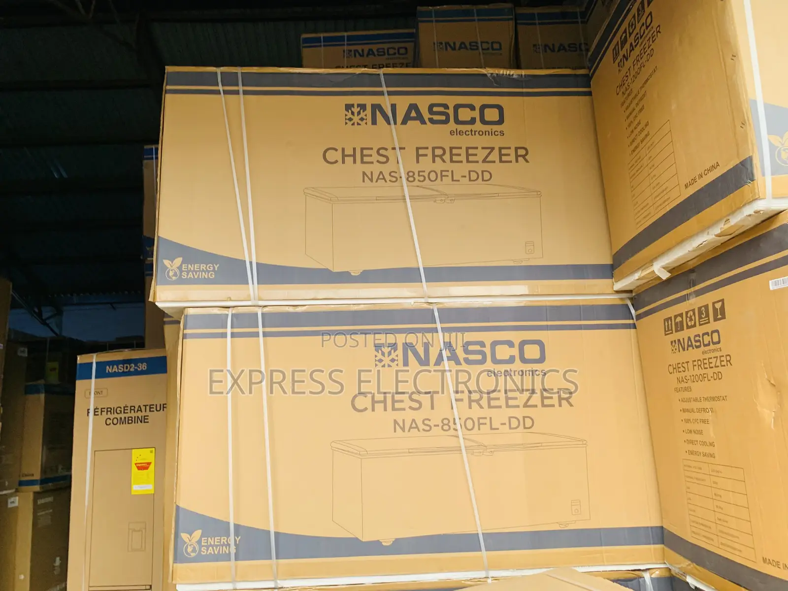 Place Your Order for Nasco NAS-85fl Double Door Chest Freezer