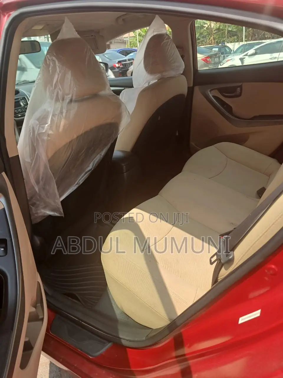 Hyundai Elantra 2012 Red