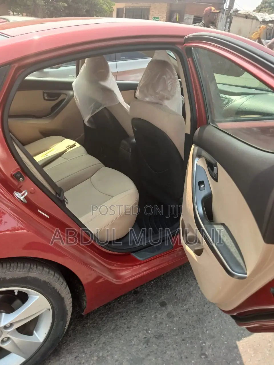 Hyundai Elantra 2012 Red