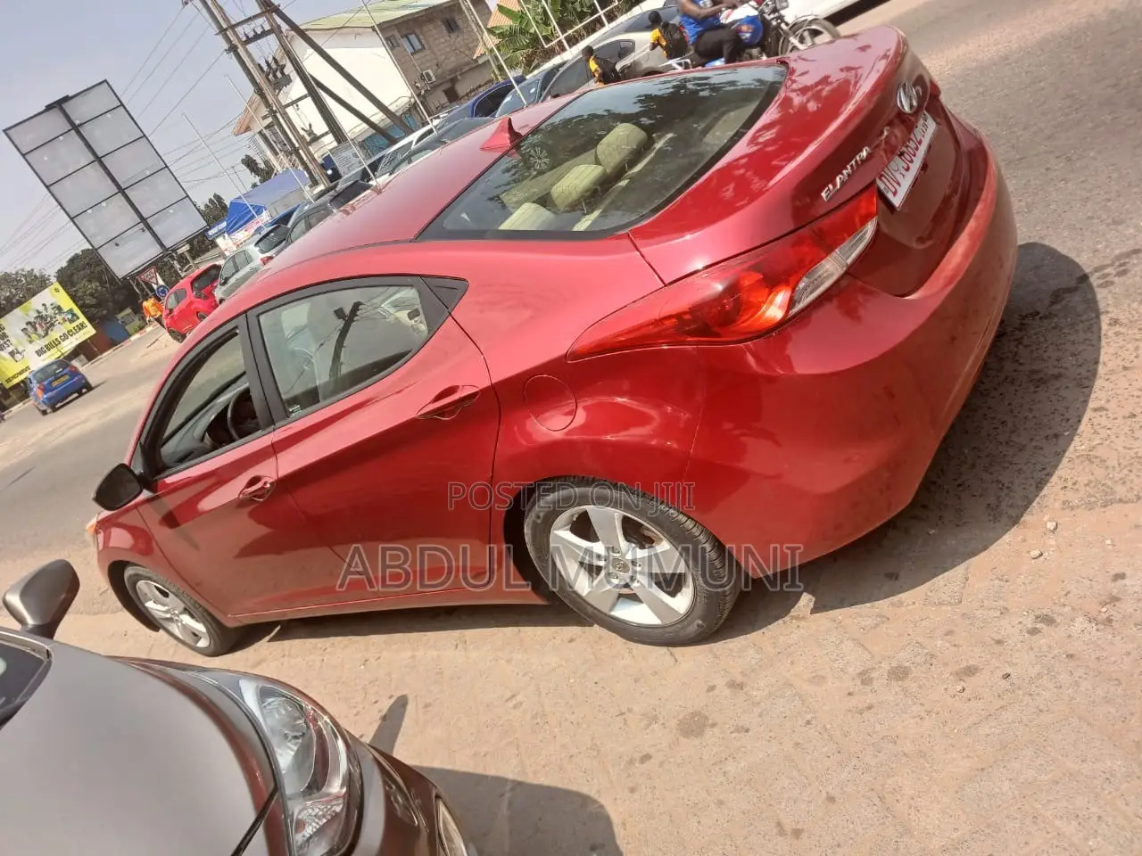 Hyundai Elantra 2012 Red