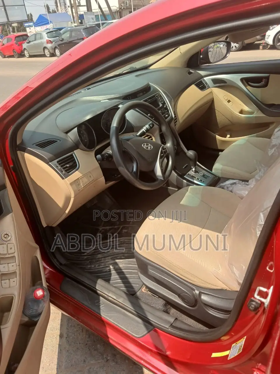 Hyundai Elantra 2012 Red