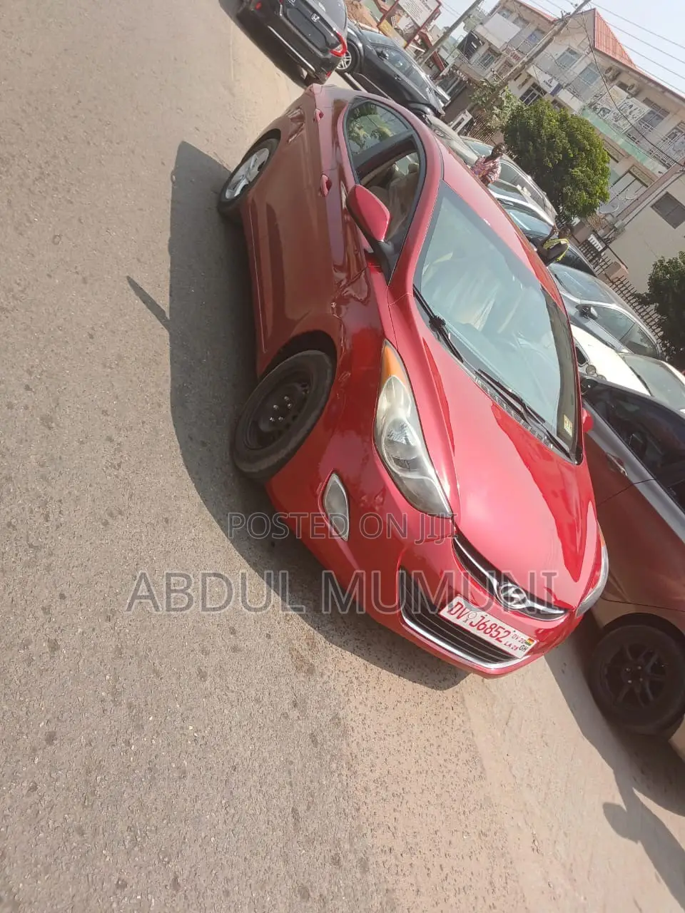 Hyundai Elantra 2012 Red