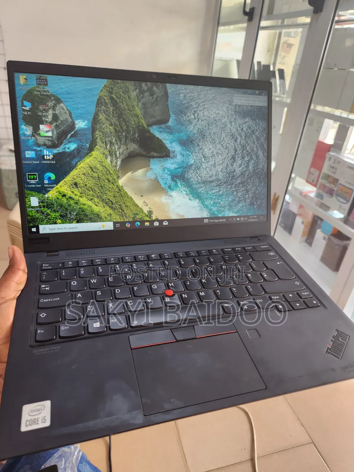 Laptop Lenovo ThinkPad X1 Carbon 16GB Intel Core i5 SSD 256GB