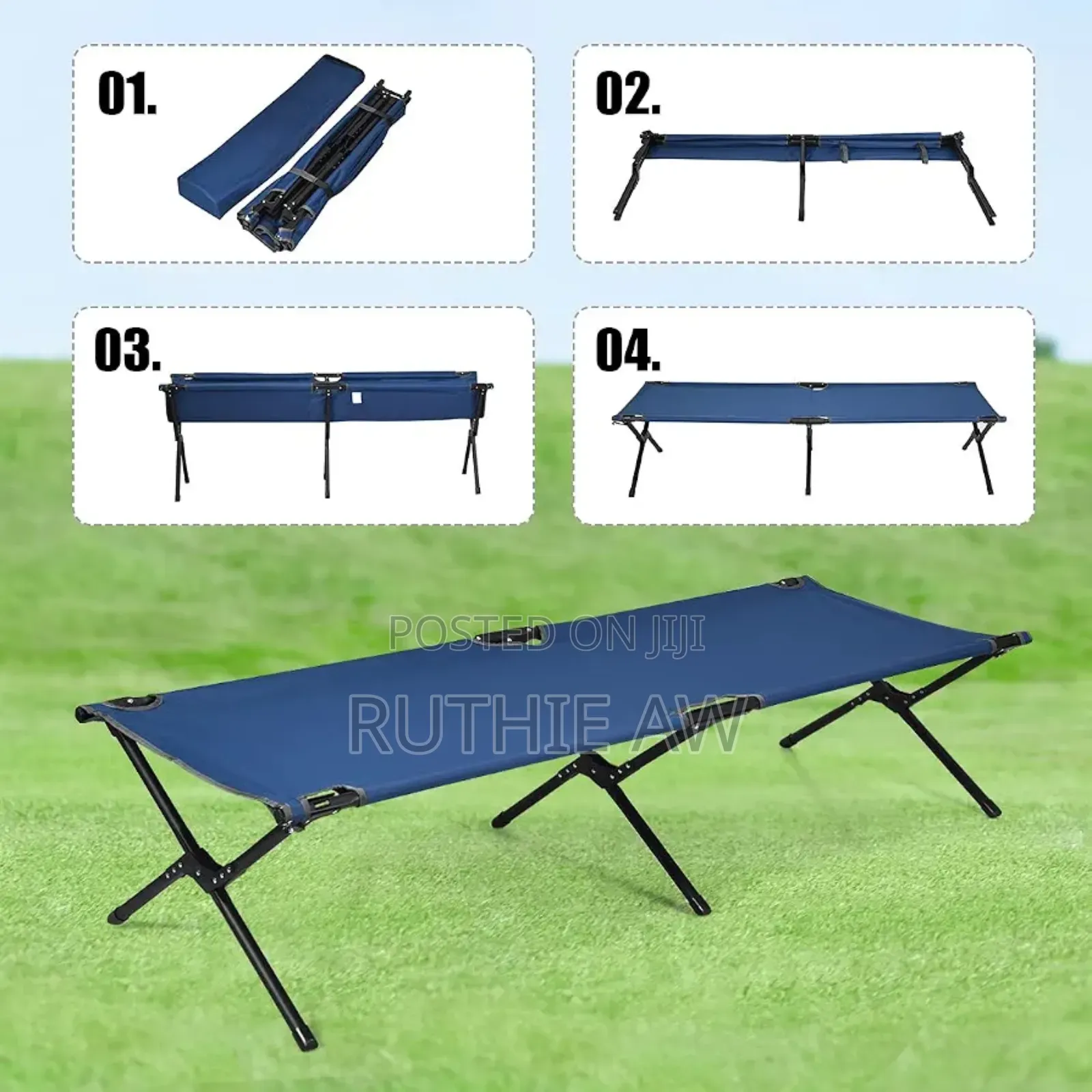 Folding Campbed With Carry Bag