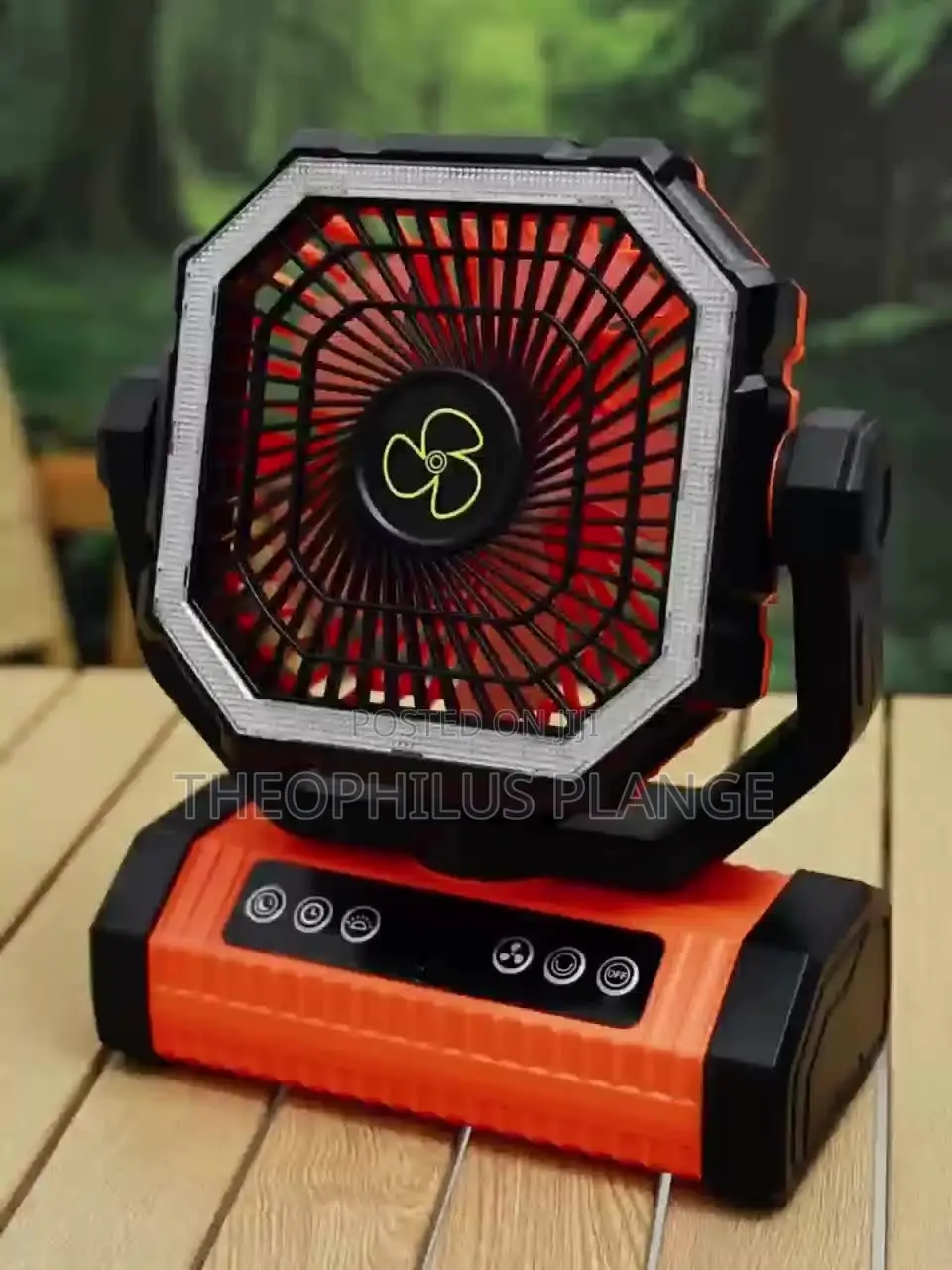 Rechargeable Fan, Light and Power Bank
