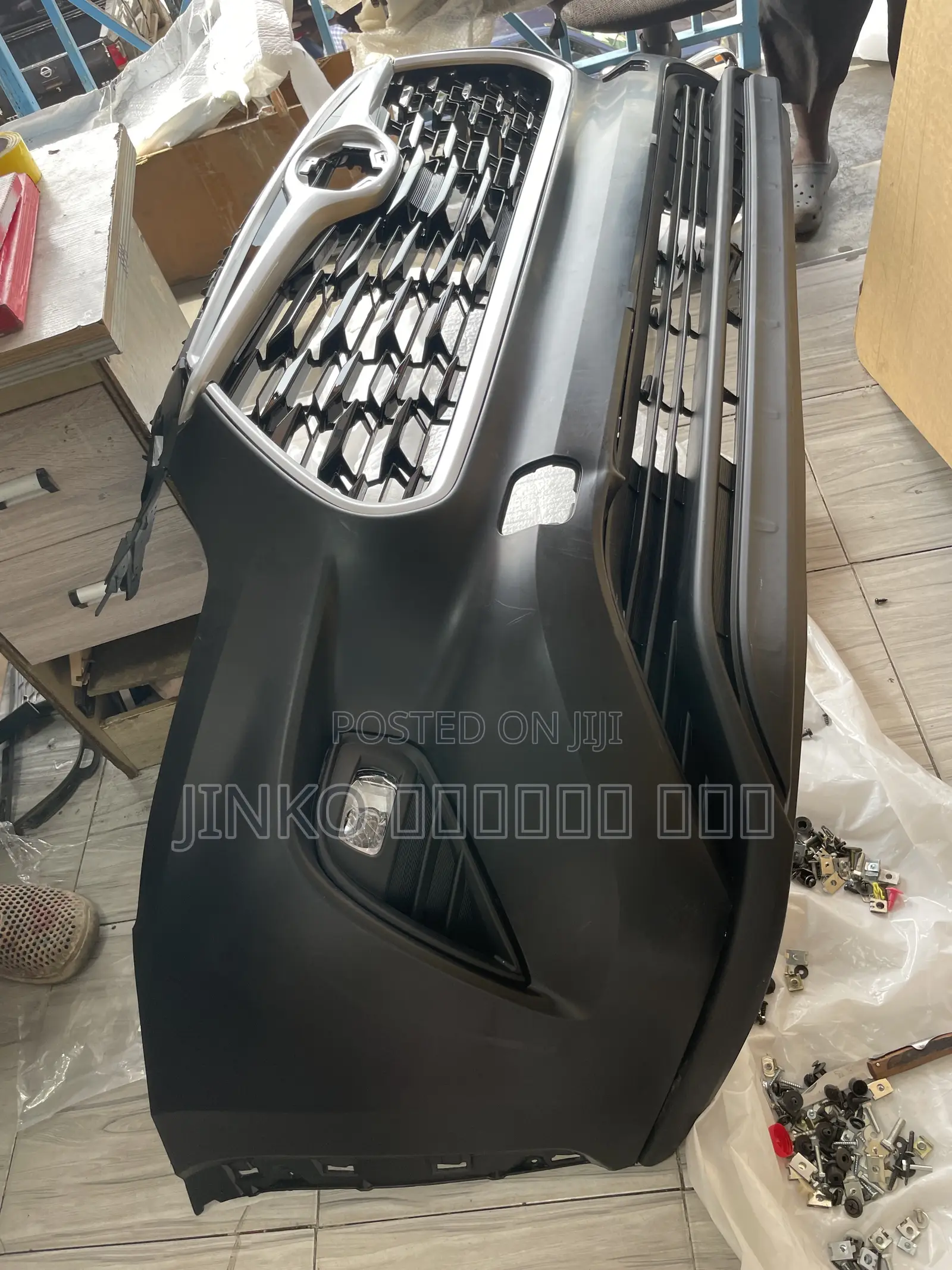 Toyota Highlander 2020-2024 Front Bumper as Seen