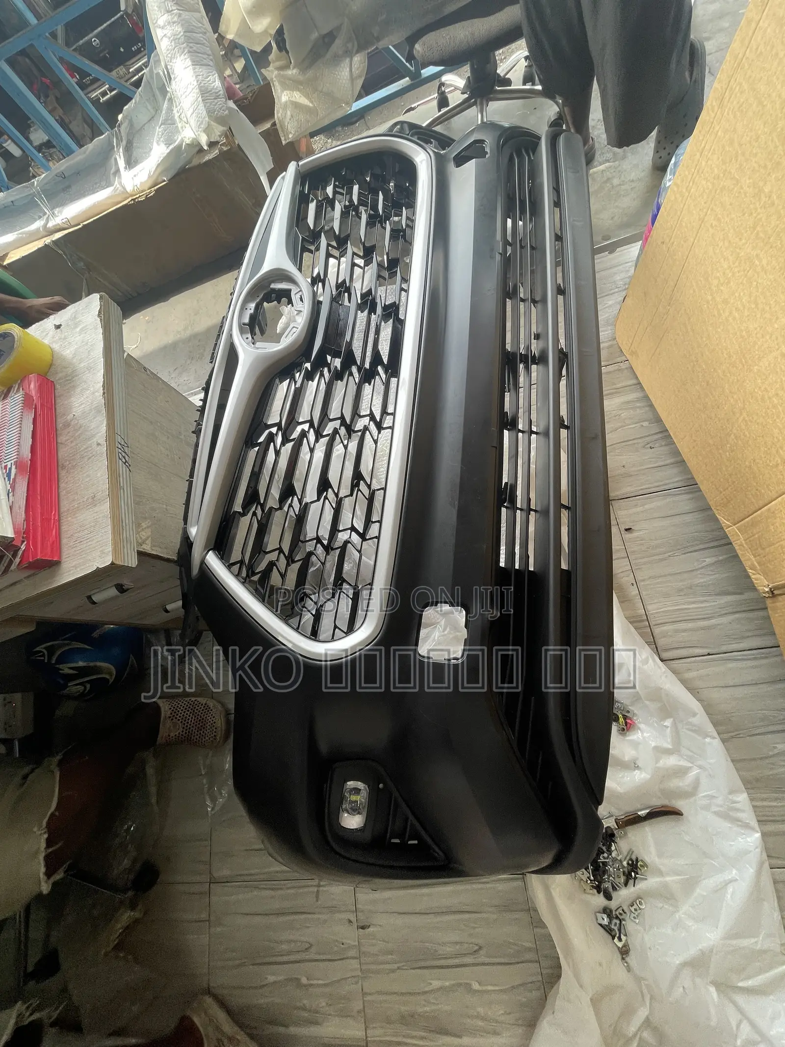 Toyota Highlander 2020-2024 Front Bumper as Seen