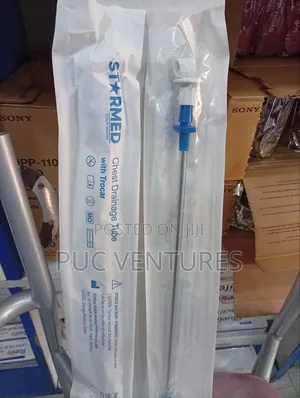 Chest Drainage Tube W/Trocar