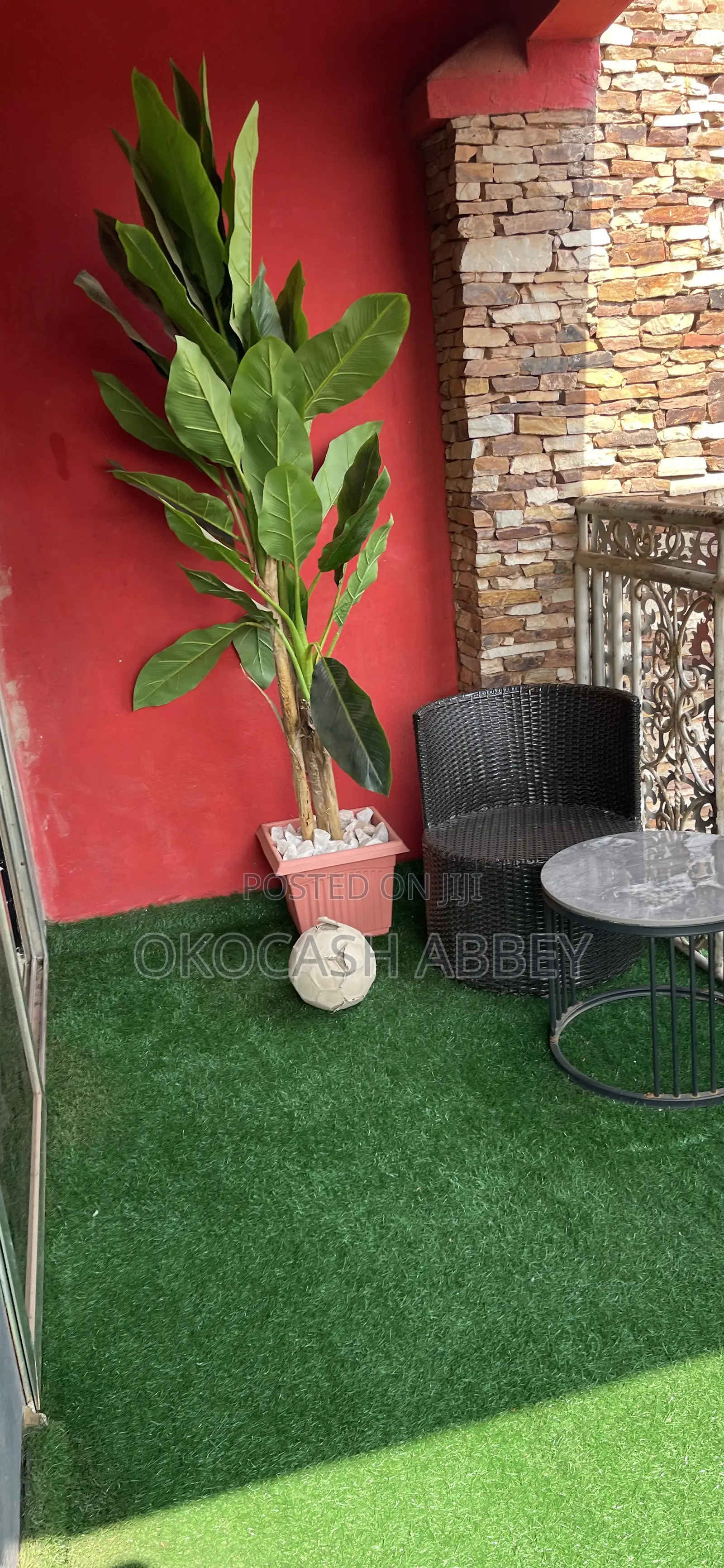 Furnished 1bdrm Apartment in Smiling Homes, North Legon for rent