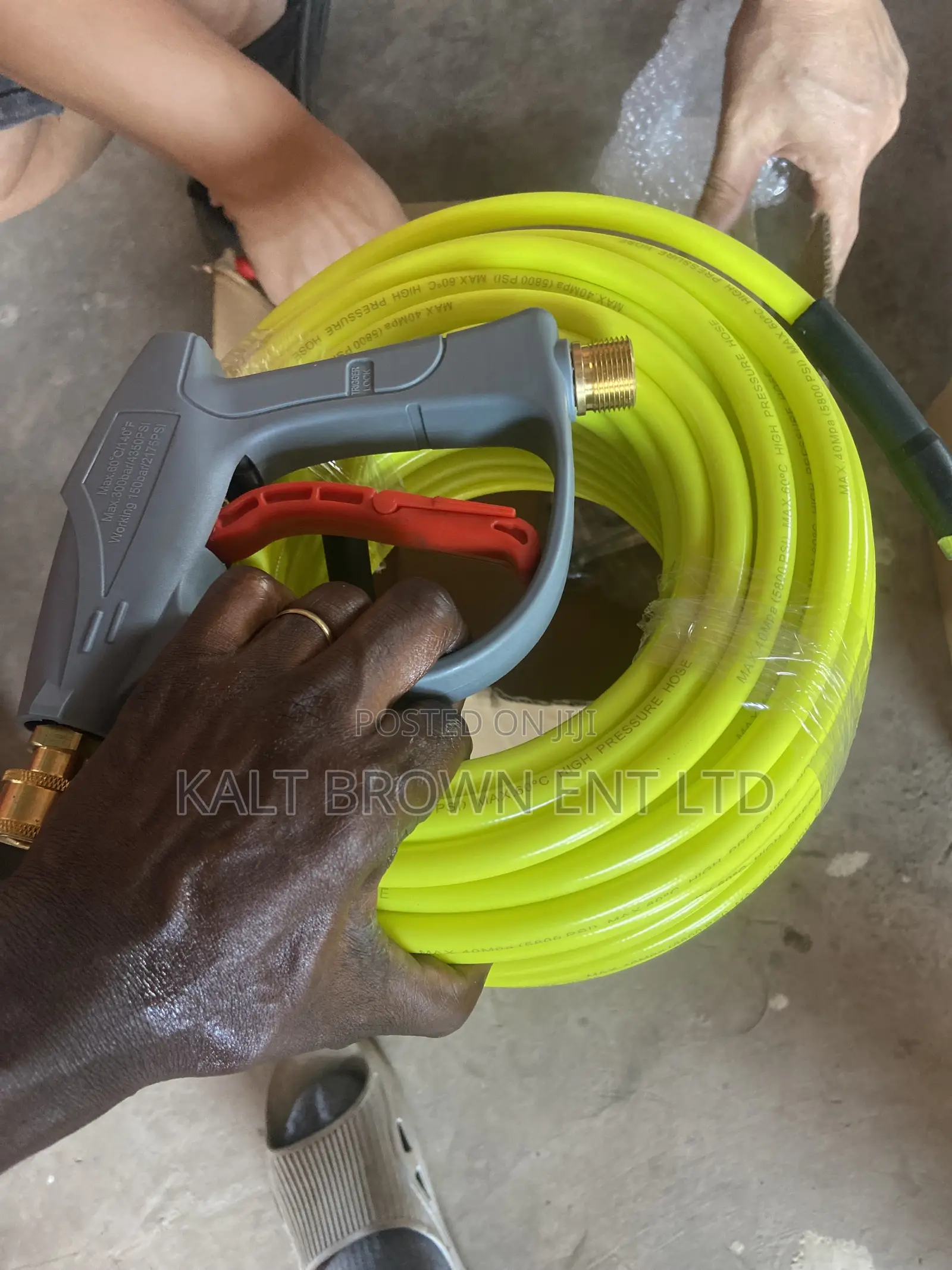 High-Pressure Washer Gun Hose Kit (5800 PSI / 40 MPa)
