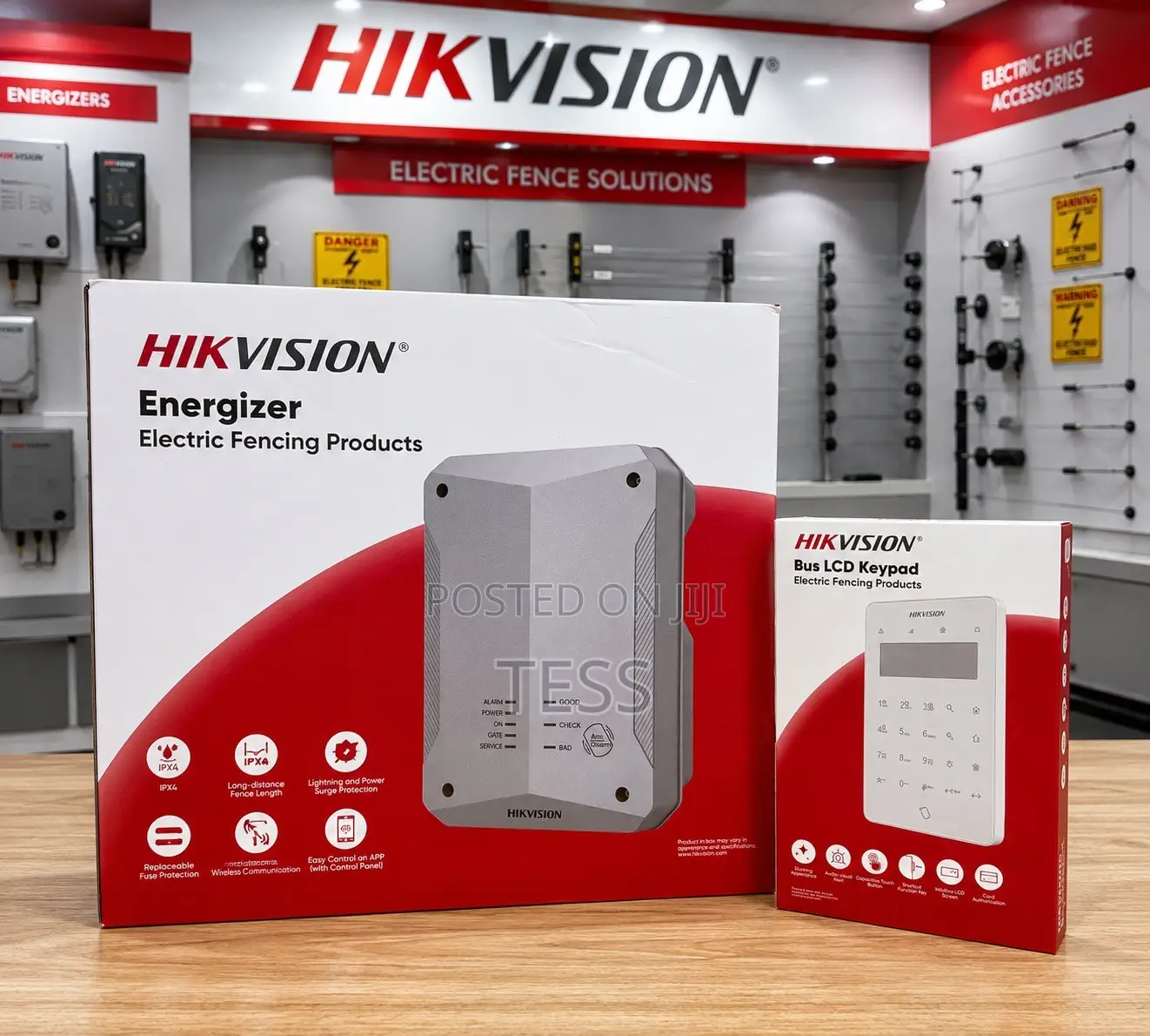 Hikvision Electric Fence Energizer With Keypad