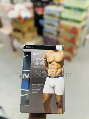 The Nike Essential Cotton Stretch Boxer Briefs 3-Pack