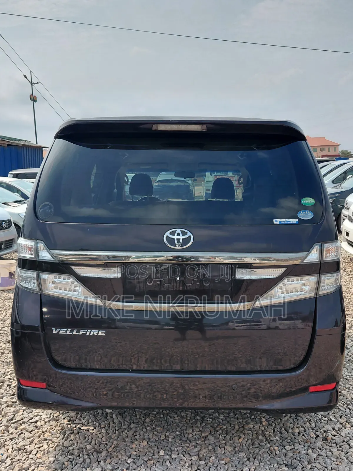Toyota Vellfire 2012 Brown
