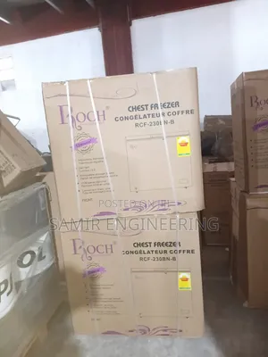 ROCH 200L Sliding Glass Chest Freezer (RCF-230N-B)