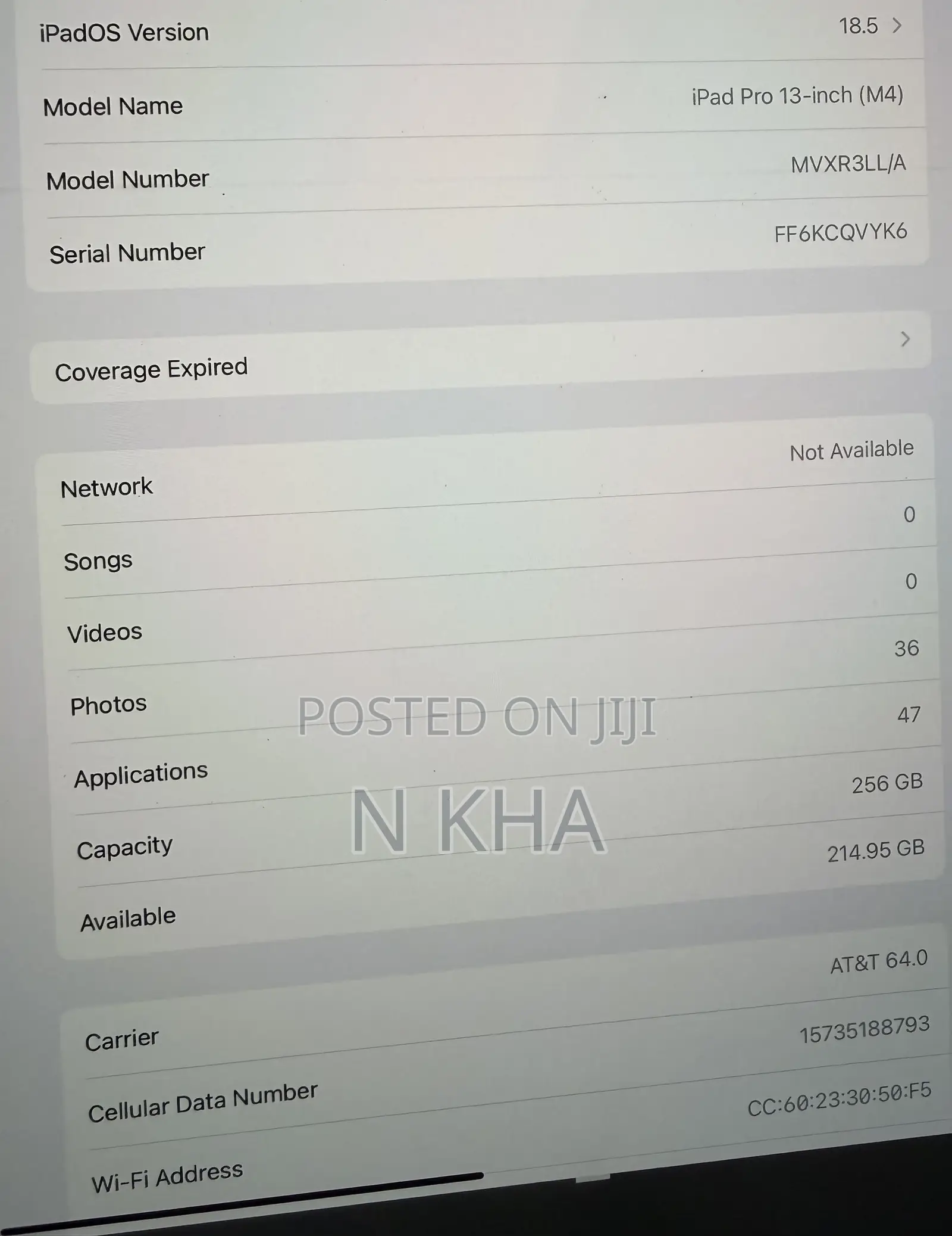 Apple iPad Pro 13 (2025) 256 GB Black