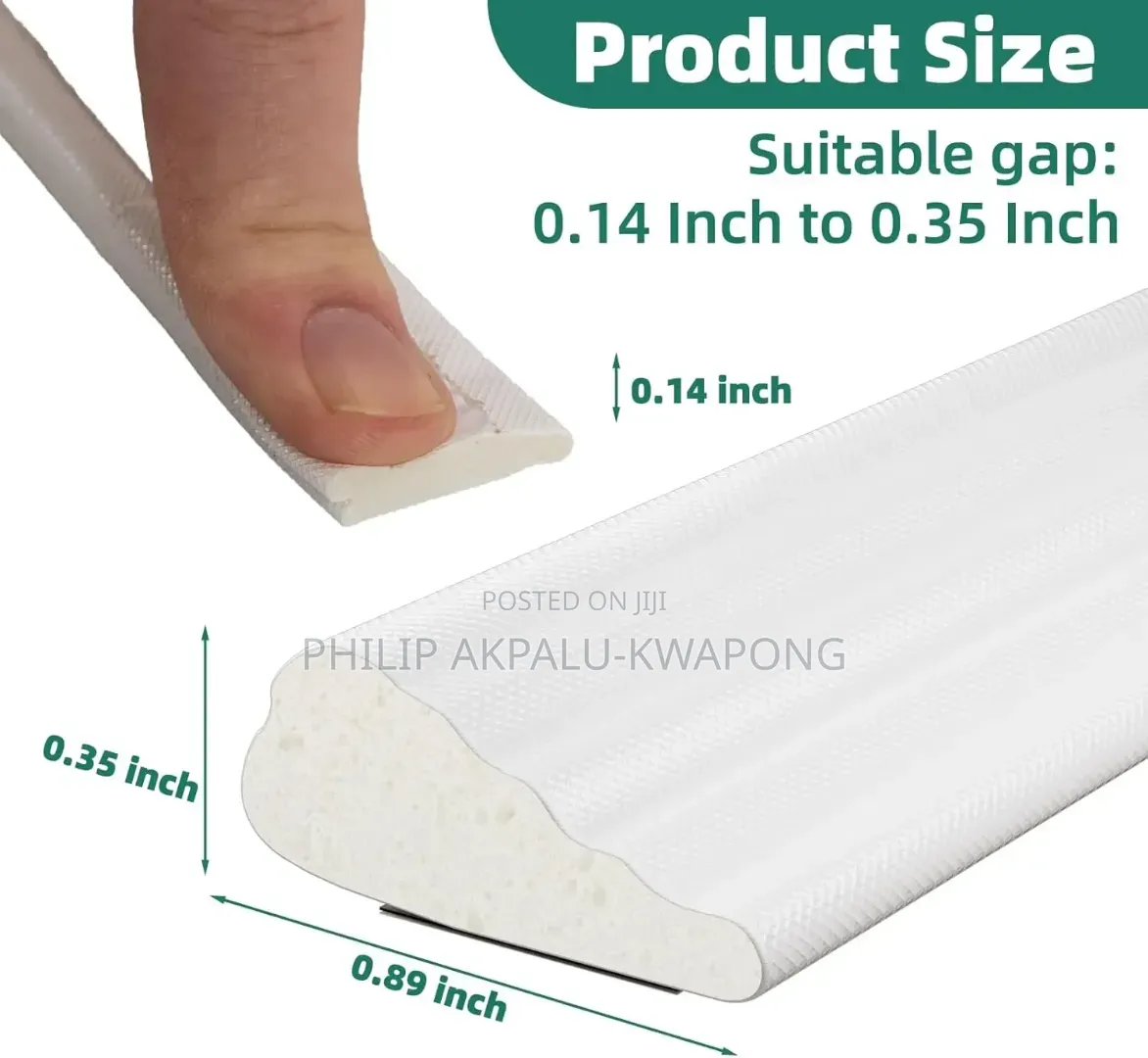 4pcs of Sliding Door and Sliding Window Seals