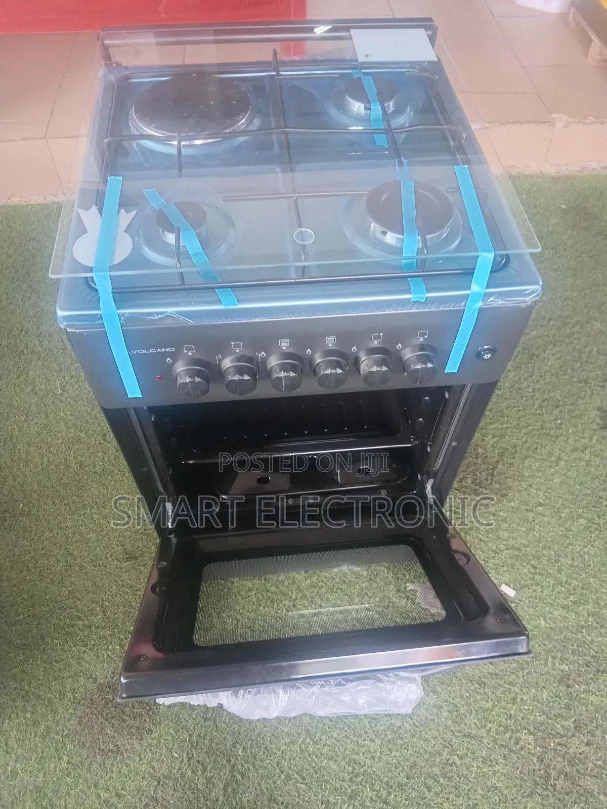Volcano 4-Burner Cooker – Reliable Gas Stove for Home, Office Catering