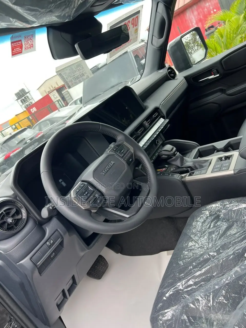 New Toyota Land Cruiser Prado 2.4 Petrol 2025 Black