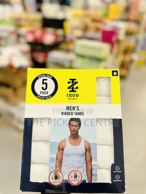 IZOD Sport Men's Ribbed Tanks 5-Pack