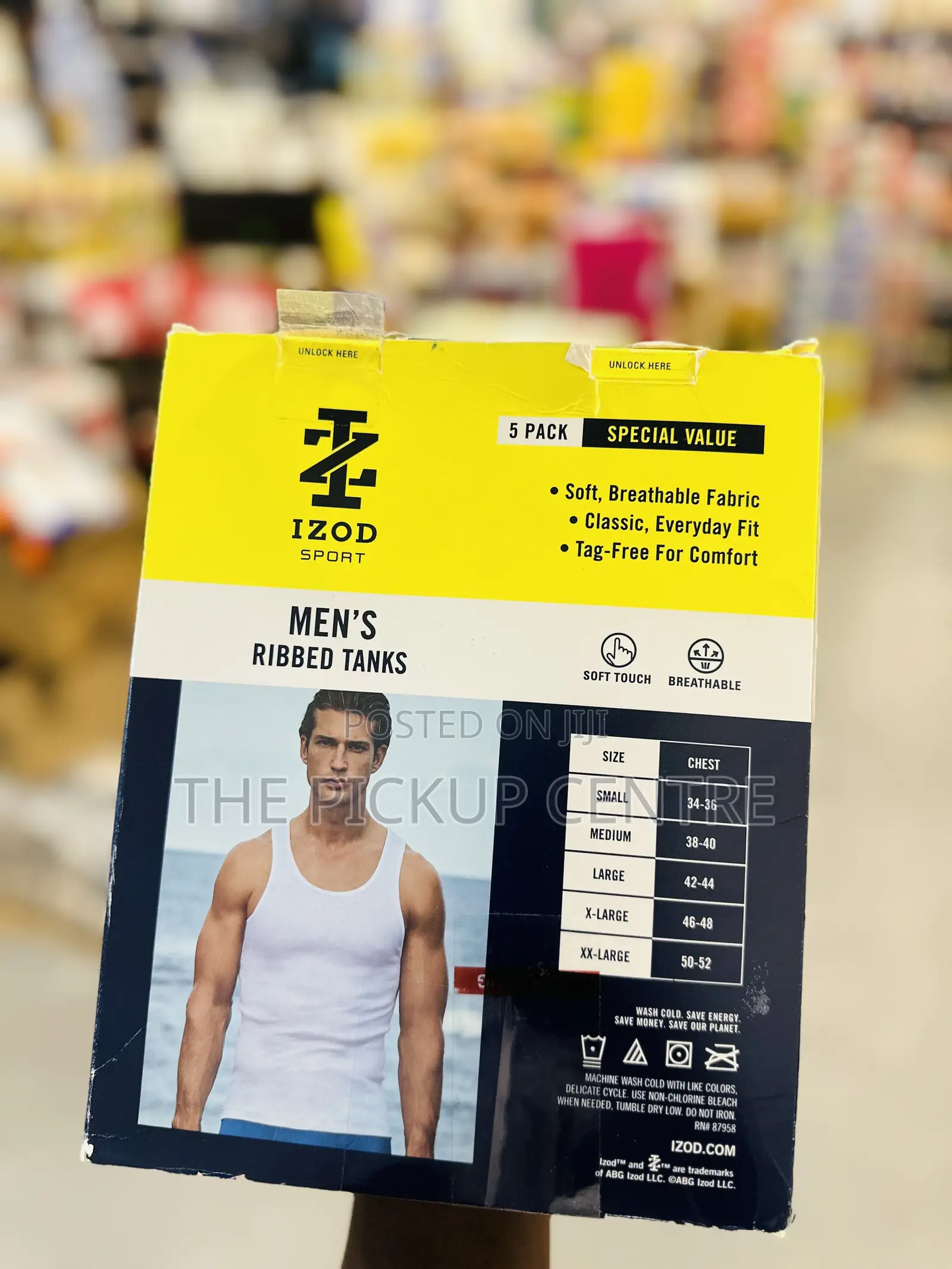 IZOD Sport Men's Ribbed Tanks 5-Pack