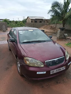 Toyota Corolla 2001 Red