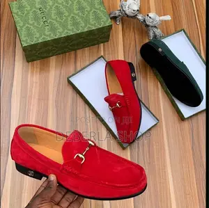 Men Suede Gucci Loafer