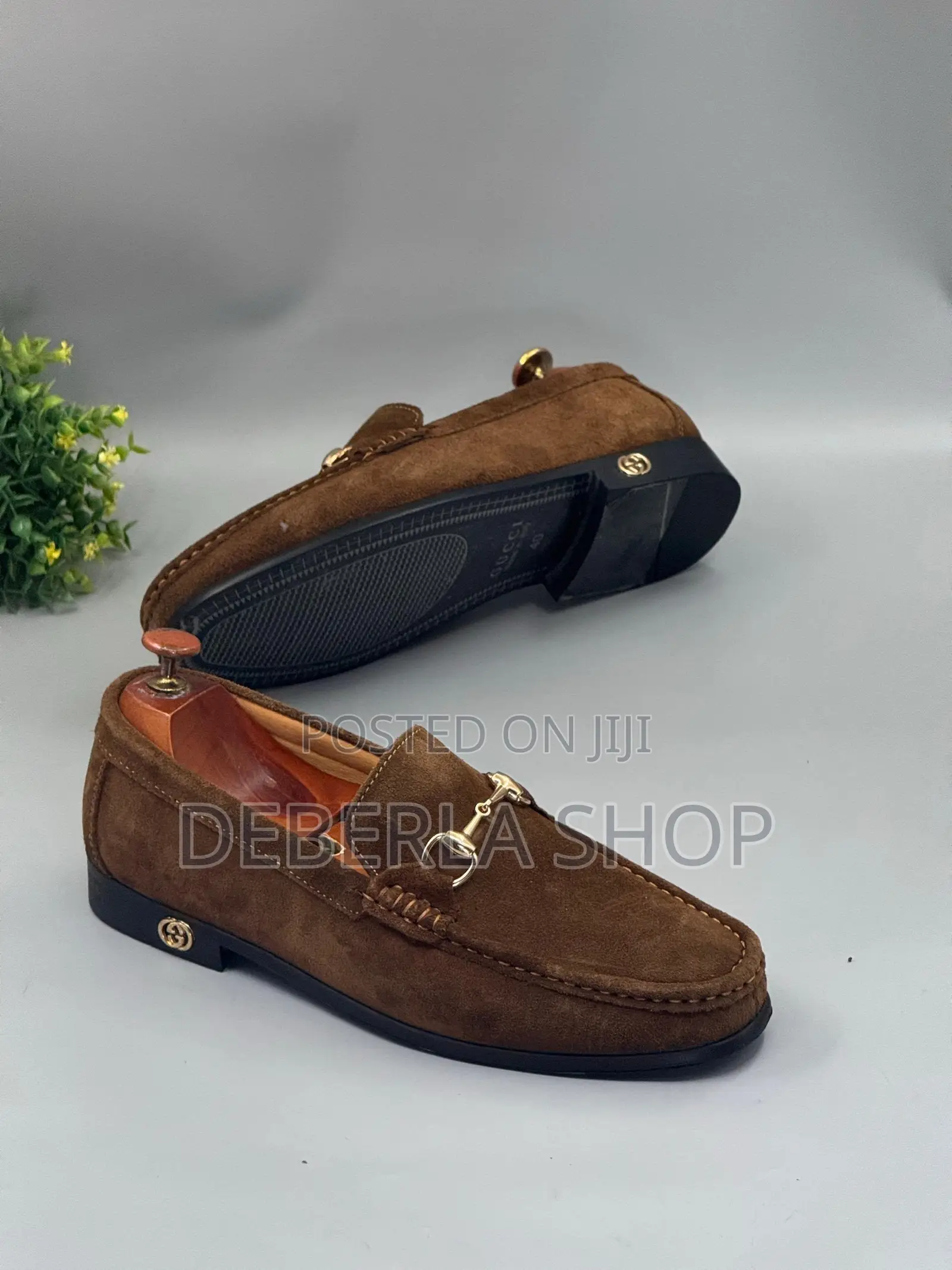 Men Suede Gucci Loafer