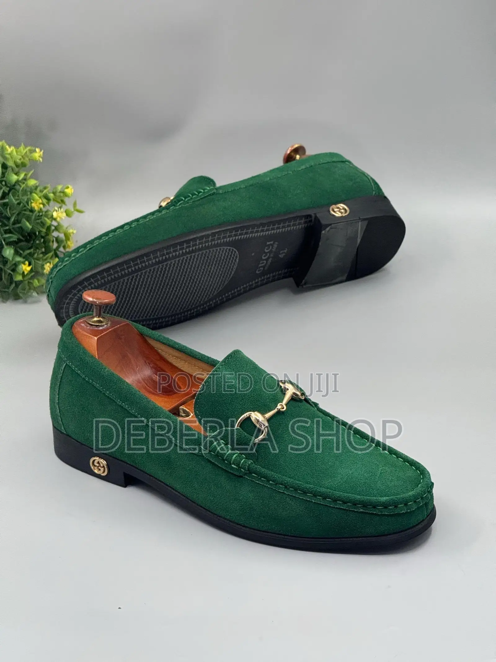 Men Suede Gucci Loafer