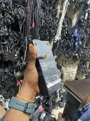 Lenovo 170w Round Pin Charger, Yellow Tip Adapter