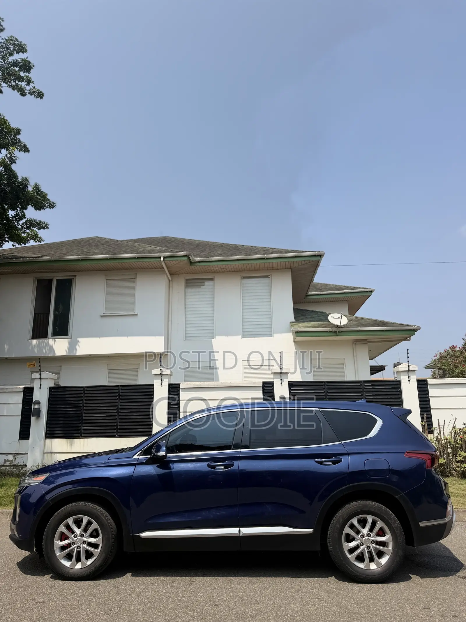Hyundai Santa Fe SEL 2.4 AWD 2019 Blue