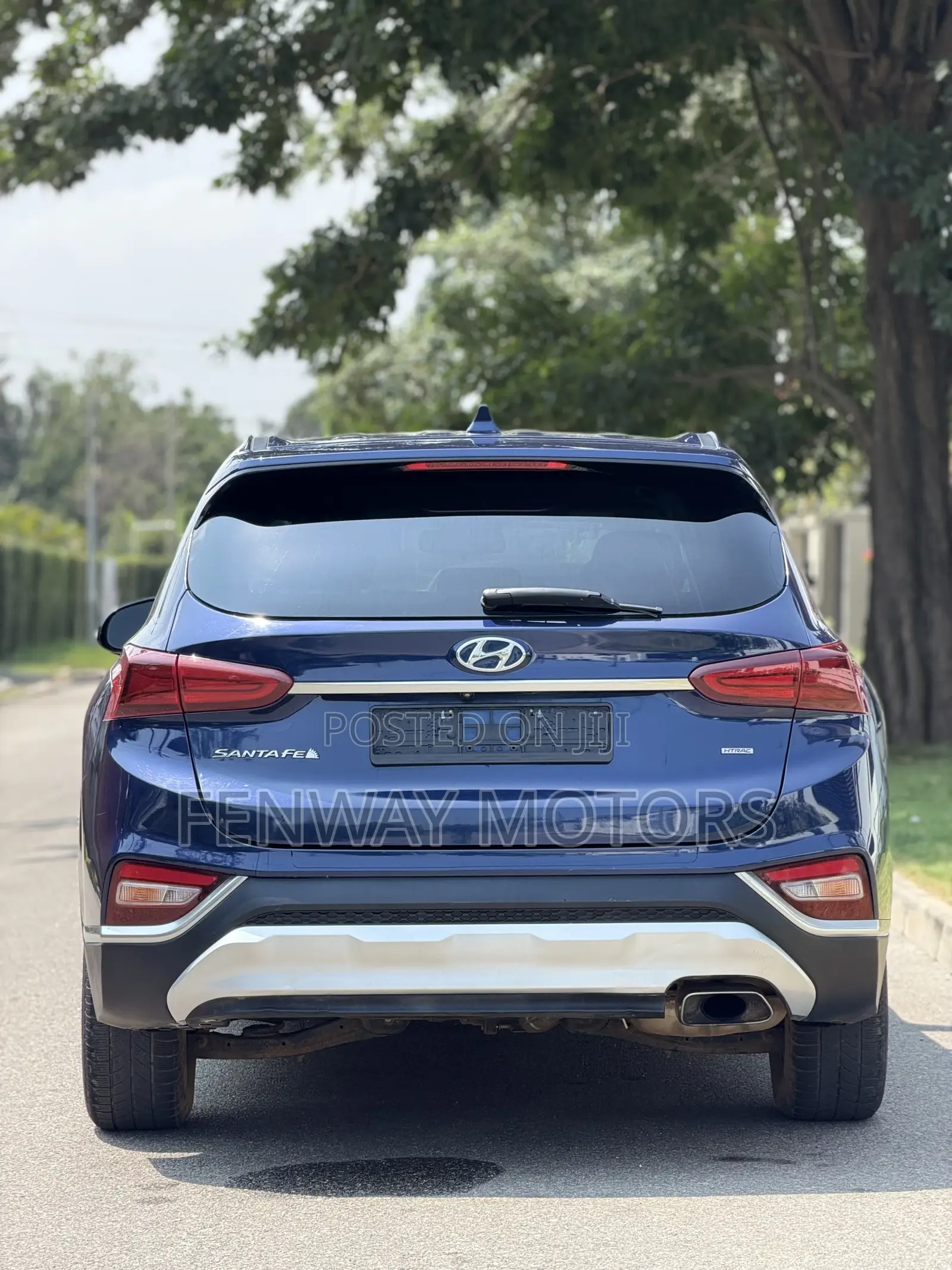 Hyundai Santa Fe SEL 2.4 AWD 2019 Blue