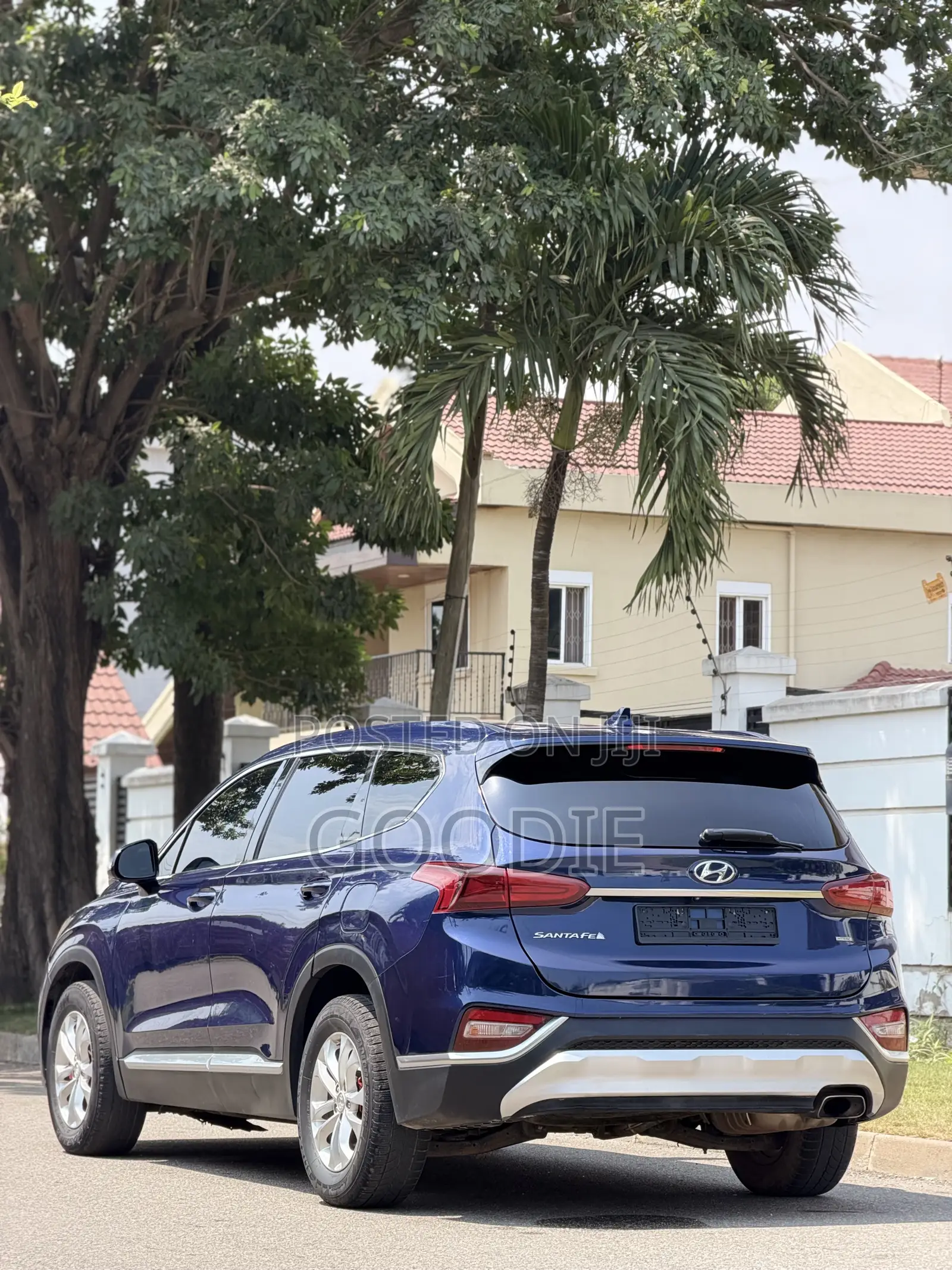Hyundai Santa Fe SEL 2.4 AWD 2019 Blue