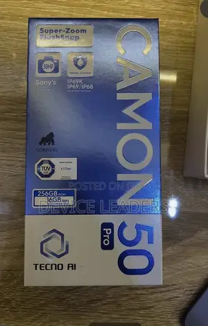 New Tecno Camon 40 Pro 5G 256 GB Blue