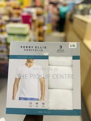 The Perry Ellis Portfolio v-Neck 3-Pack