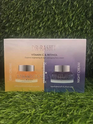 Dr. Rashel Vitamin C Retinol Day Night Face Cream.
